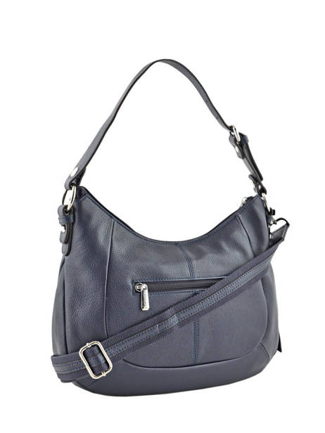 Schoudertas Confort Leder Hexagona Blauw confort 464779 ander zicht 3